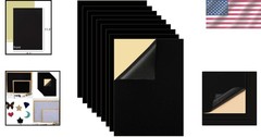 Reusable Black Self Adhesive Felt Sheets – 10PCS for Art & Crafts Projects