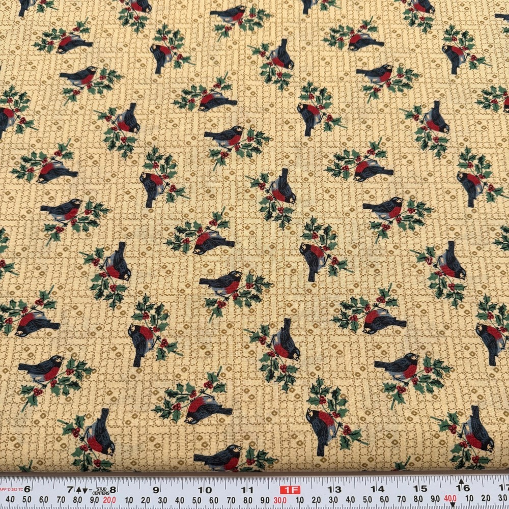 Christmas Greetings by Thimbleberries for RJR Fabrics Cotton by the HALF YARD