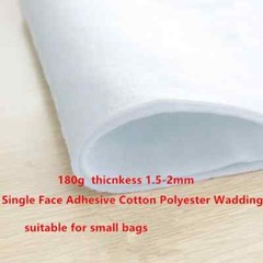 Cotton Polyester Wadding Interlinings Single Adhesive Filling Quilting Batting