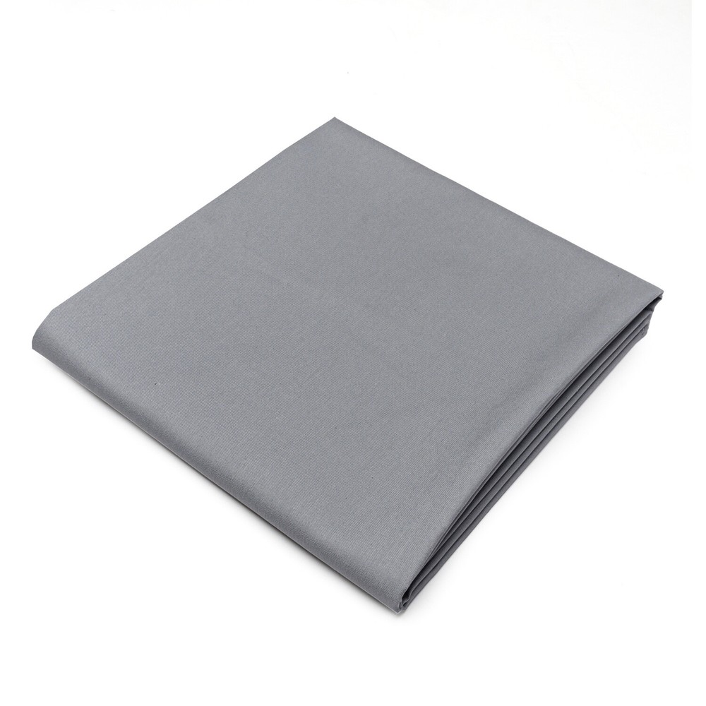 Silver Poly Cotton Twill Fabric – 60″ Wide – Sold by the Yard & Bolt