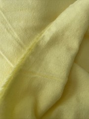 6 Yards X 42” W 100% Light Weight Brushed Cotton Flannel Fabric Solid Yellow