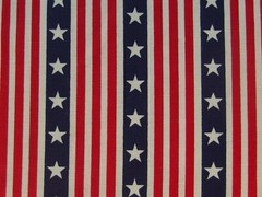 Fabric Stars and Stripes lame Fabric Traditions 1998s 44″ x 36″ BTY no:788