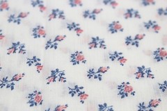 1930s Reproduction Fabric Cotton Quilt BLUE Hues Floral & More 42×1/2 yd–CHOICE