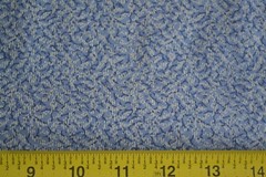 By 1/2 Yd, Cream on Blue Cotton, Thimbleberries/Northern Lights/Jensen, B44