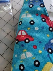 Little CarsFabric .. please see photos for sizes.60″ X 40 Inches