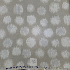 1 1/4 Yds Perennials Fabrics Bebop Chaulk 100% Solution Dyed Acrylic 54″ Wide