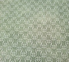Winter Wonderland BTY Sandy Lynam Clough P&B Tonal Green White Snowflake