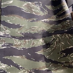 TC Polyester Cotton Tiger Stripe Camo Fabric Wear-resistant Cloth f DIY Uniform
