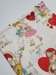 Alexander Henry Fabric Valentine You’ll Be Mine De Leon Retro Quilt FAT QUARTER