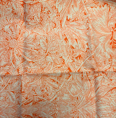 Liberty of London Tana Lawn cotton A Liberty Kaleidoscope orange flowers new 32″