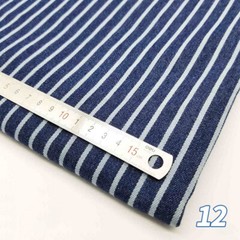 50*150cm Cotton Denim Fabric Retro DIY Sewing Skirts Coats Pants Textile Blue