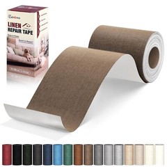 Linen Repair Tape 4×79 inch, Self Adhesive Linen Fabric Patches-16 colors
