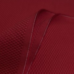 Red Cotton Pique 56″ By The Yard Solid Textured Drapery Cushion Fabric