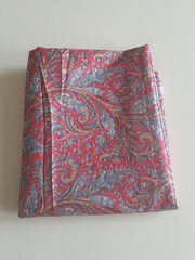 Liberty 110″ x 36″ Tana Lawn Used Vintage Cotton Fabric Red