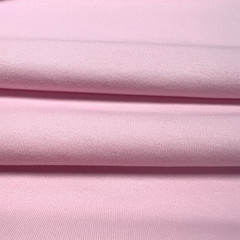 Light Pink Cotton Poly Knit Interlock 60″ W Soft Fabric Lot of 5 Yards for $15