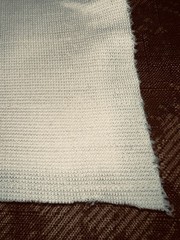 8pcs (17yds, 7 lbs) polyester double knit fabric/remnants in pastels, mostly EUC