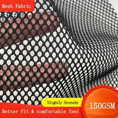 40×59 INCH Black Mesh Fabric, Nylon Netting Fabric for 40 X 59 INCH,