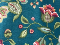 Richloom Mystery Green Grotto Multicolor Floral Upholstery Fabric-109” X 54”