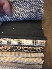 Fabric Lot/100% Silk/Remnant 6″X4″ Sewing/Craft/Hobby/12pcs/LOT Robert Allen B4