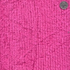 Terry Chenille Hot Pink 57″ Wide Cotton Fabric by the Yard A710.03