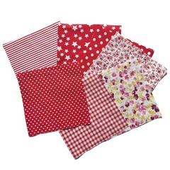 Cotton Quilting Fabric Squares, 42 Piece, 5×5 Inch, Pre-Cut | Floral Patchwor…