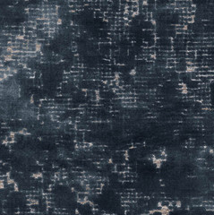 Black Edition Abstract Cut Velvet Fabric- Otaru / Ink 1.70 yds 9063/03