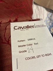 Cavalier Upholstery Fabric Samples (LOT OF 4) ELEGANT PIECES