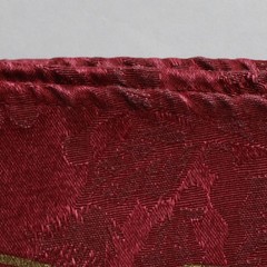 Round Tablecloth Fabric DIY Craft Projects Fabric Cutters Christmas Holly Design