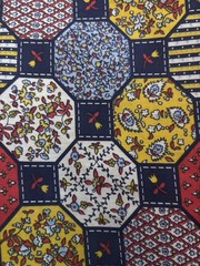 Cheater Quilt Cotton Fabric 1 2/3 Yards