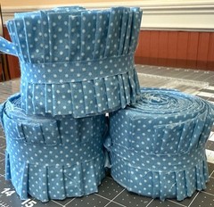 Jelly Roll Strips 100% Cotton 18 pc (2 1/2 x WOF) Single color rolls