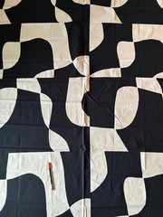 Authentic Italian designer luxury fabric, made in Italy .Pure Cotton