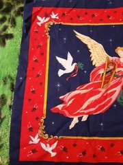 Fabric 3 Angels Pillow Or Quilt Panels 17 L X 17 W Multicolor