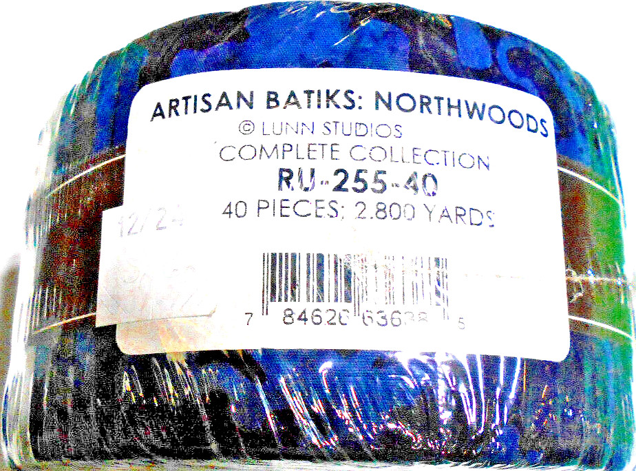 ROBERT KAUFMAN LUNN STUDIOS COMPLETE COLLECTION ARTISON BATIKS JELLY ROLL