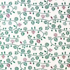 SEVENBERRY “TREES” Teal by the 1/2 yard Japanese Import
