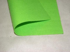Acrylic Felt Baize Craft/Poker Fabric Material – NEON LIME GREEN