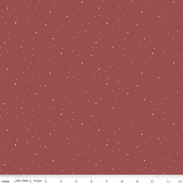 Dapple Dot in Marsala | Dapple Dot | Riley Blake