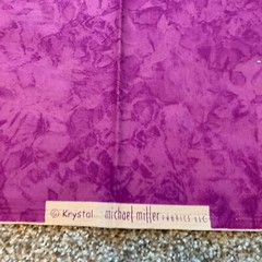 NEW Krystal By Michael Miller Fabrics 14” x 17.5” Purple Abstract