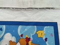 Cotton Fabric Story Book Care Bear 2004s By Cranston’s 44”X 34”215