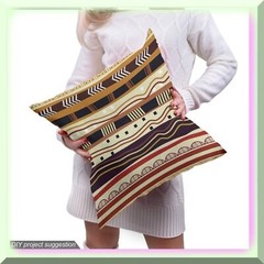 Tribal Pattern Waterproof Fabric 108×58 inches