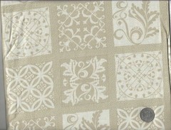 Studio E ~ essentials filigree squares ~ tonal tan ~ 2.5 yds