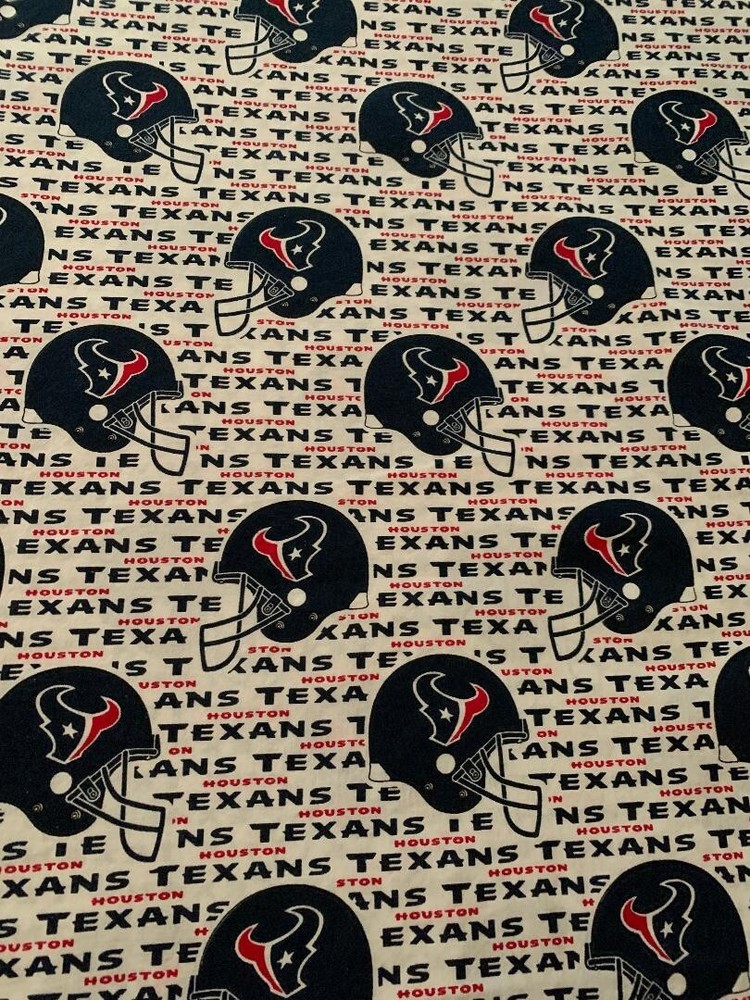 Houston Texans Cotton 1-7/8 yds L x 56″W