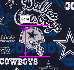 Cowboys FAUX LEATHER SHEET 8″ x 12″ 1080109 Dallas Football LITCHI TEXTURE