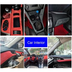 Car Headliner Suede Fabric for Interior/Roof Replace Exact Match & Easy to Apply