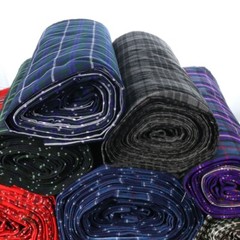 Homespun Wool Blend Tartan Fabric – By the Yard.