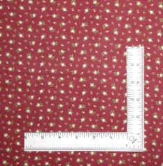 Floral Small Rose Fabric By The Yard First Blush Berringer Marcus Fabrics Cotton