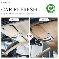 Suede Headliner Fabric, 120″ L×60″ W Car Headliner Material, 120″L×60″W Brown