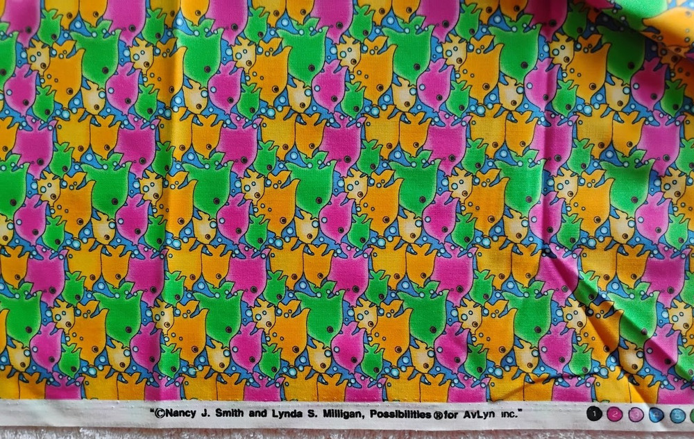 1 – 2/5 Yd of “Possibilities” by Nancy Smith/Lynda Milligan for AvLyn, Inc.