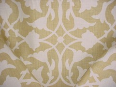 4-5/8Y Kravet Couture Barbara Barry Poetical Spungold Print Upholstery Fabric