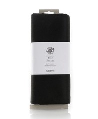Loops & Threads Black Felt Fabric 1 Yard x 36” 100% Polyester Crafting Sewing