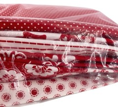 Annie’s Creative Quilters Fabric Club Riley Blake Apron Country Red White Floral